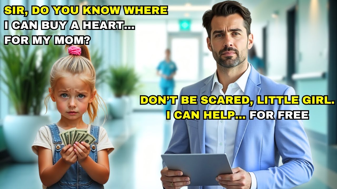 Little Girl Asked Millionaire CEO Where To Buy A Heart For Her Mom-What She Handed Next Shook Him