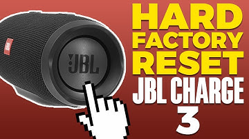 How To Hard Factory Reset in JBL Charge 3 Bluetooth Speaker