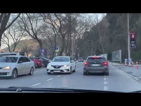 Araba story snap - Sarıyer İstanbul Bosphorus boğazı