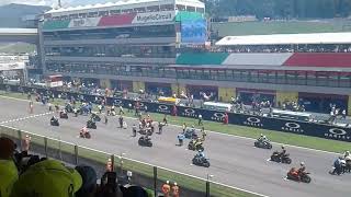 MotoGP Italy Mugello 2018 Starting grid and first lap