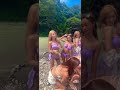 水着ギャルの夏休み☀️秋川渓谷でBBQ🍖