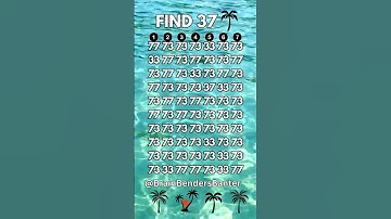 Test Your COGNITIVE Brain Skills With This FAST Number Game! #shorts