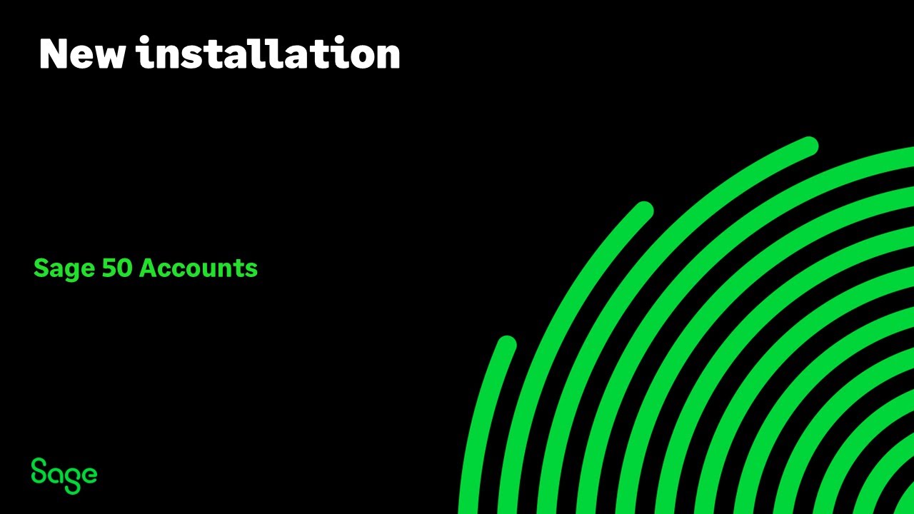 Sage 50cloud Accounts (UK) - New installation business insider