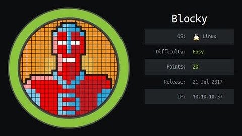 Blocky - HTB