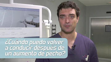 ¿Cuánto tiempo después de los implantes mamarios puedo conducir?