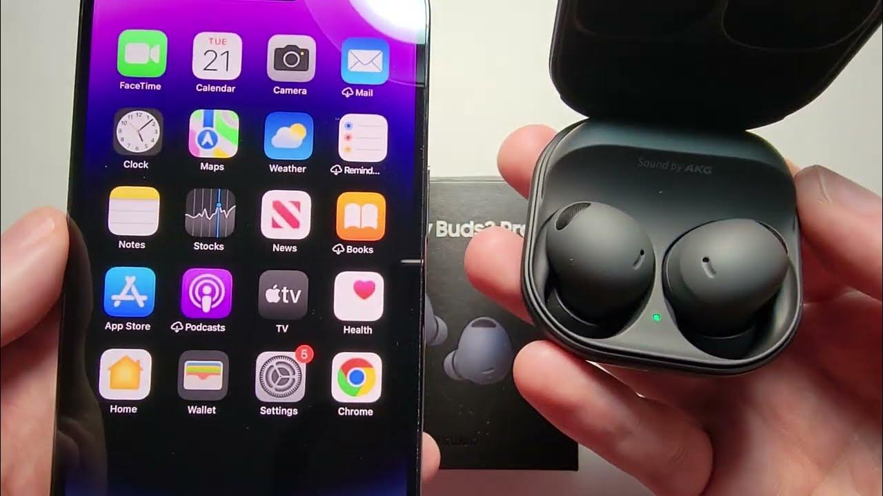 How to Connect Galaxy Buds 2 Pro to Phone (Android OR iPhone)! YouTube
