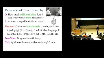 Theory of Computation (CS3102), Lecture 20, Professor Gabriel Robins, Spring 2018 Panopto