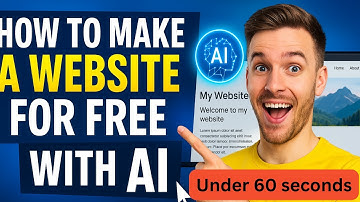 How to Build a Site with AI Under 60 Seconds (Free & Easy Tutorial)