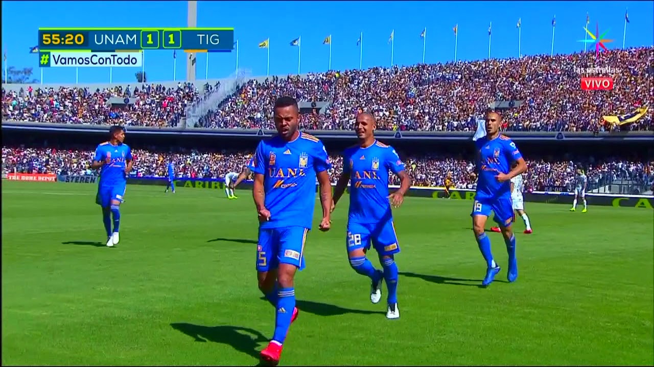 tigres uanl vs pumas unam
