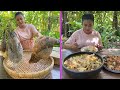 Yummy chicken cook with bamboo shoot - Cooking with Sreypov