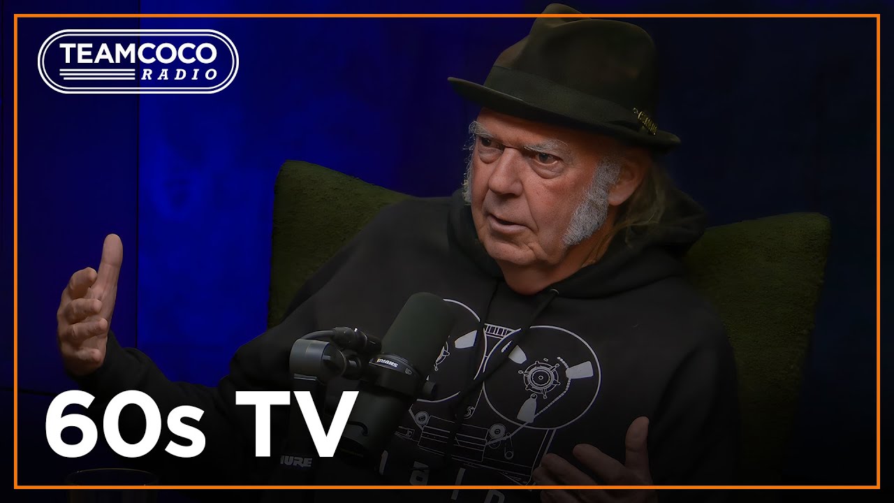 ⁣Conan Asks Neil Young About His 60s TV Appearances | Team Coco Radio