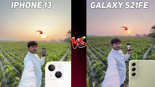 IPhone 13 Vs Samsung Galaxy S21 FE Camera Comparison in 2024 | shoking Result 😱 😱