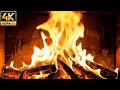 🔥 Cozy Fireplace 4K Ultra HD 🔥 Real Crackling Fire Sounds | Winter Fireplace Ambience