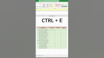 Excel Trick: Split Information From One Column To Multiple Others
