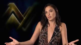 Justice League Gal Gadot Wonder Woman Behind The Scenes Movie Interview Screenslam