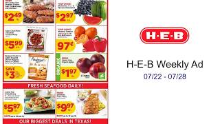 H-E-B Weekly Ad 07/22 - 07/28