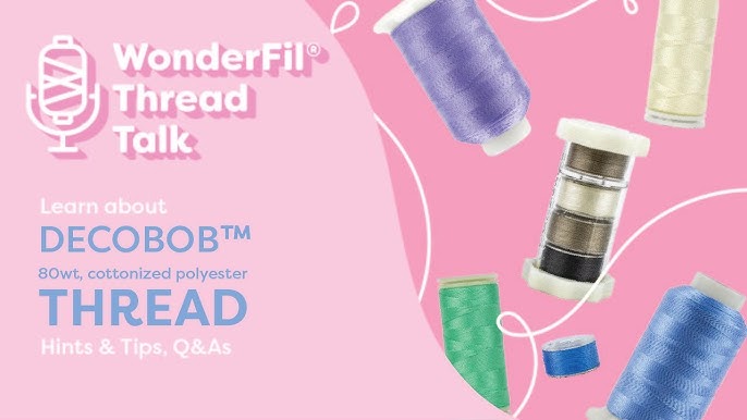 Wonderfil Flash Reflective Poly Thread Lake Blue