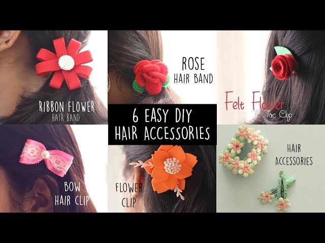 10 Easy DIY Hair Accessories for Teens