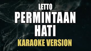 Permintaan Hati - Letto ( Karaoke )