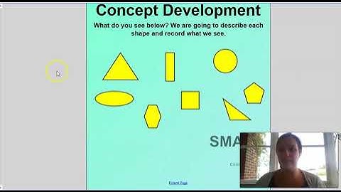 Kindergarten Math - Module 2 Lesson 1 Find&describe flat triangles, squares, rectangles, hexagons,..