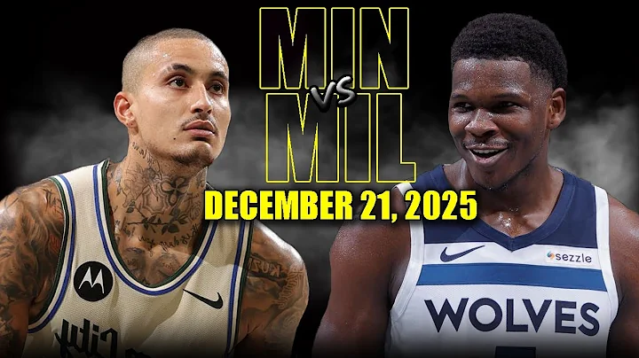 Minnesota Timberwolves vs Milwaukee Bucks Full Game Highlights – December 21, 2025 | NBA Season