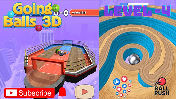 Going Balls, SpeedRun, Going Balls Portal Run Gameplay Level  4