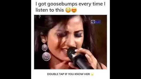 Shreya Ghoshal ji Speed and accuracy in song give goosebumps easily to anyone