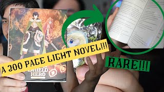 Unboxing Rising Of The Shield Hero Limited Edition Part 1 & 2. Great For Collectors