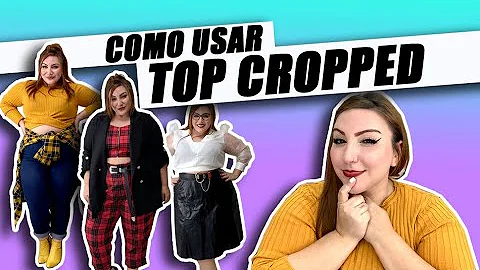 Quem tem barriga pode usar cropped?
