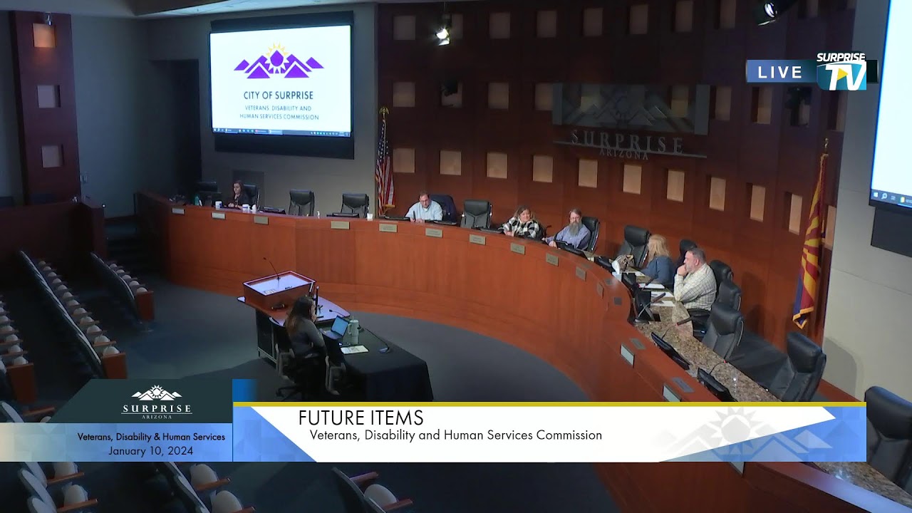 Veteran, Disability and Human Service Commission - 01/10/2024