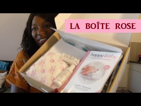 La boîte rose de naissance: inscription à l'hôpital pour l'accouchement