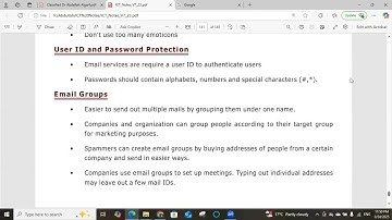 IGCSE ICT Chapter 10 (Communication)