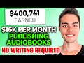 How to make money publishing audiobooks on audible 16751 per month