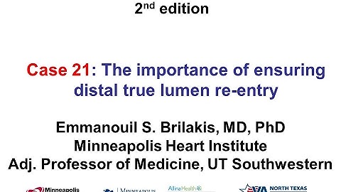 Case 21: Manual of CTO Interventions - Ensuring true lumen wire position