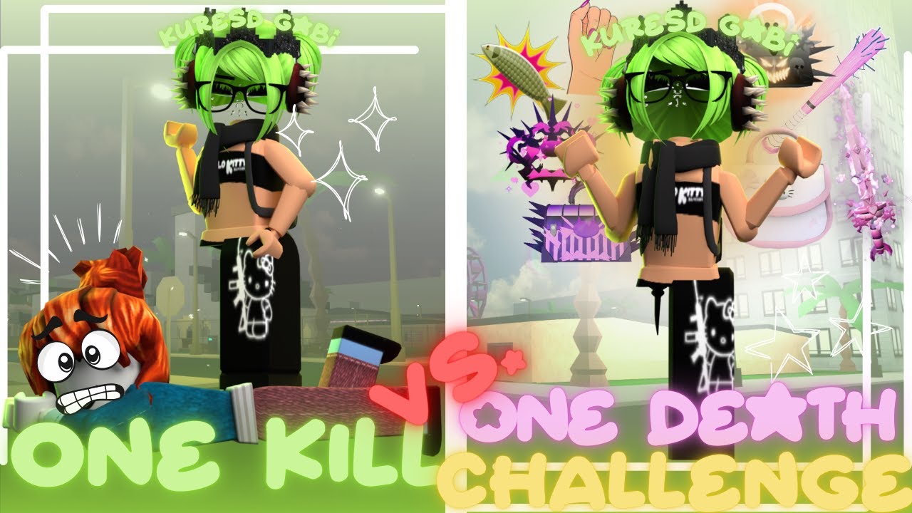 ЧЕЛЛЕНДЖ ОДНО УБИЙСТВО против ОДНОЙ СМЕРТИ // Roblox Baddies