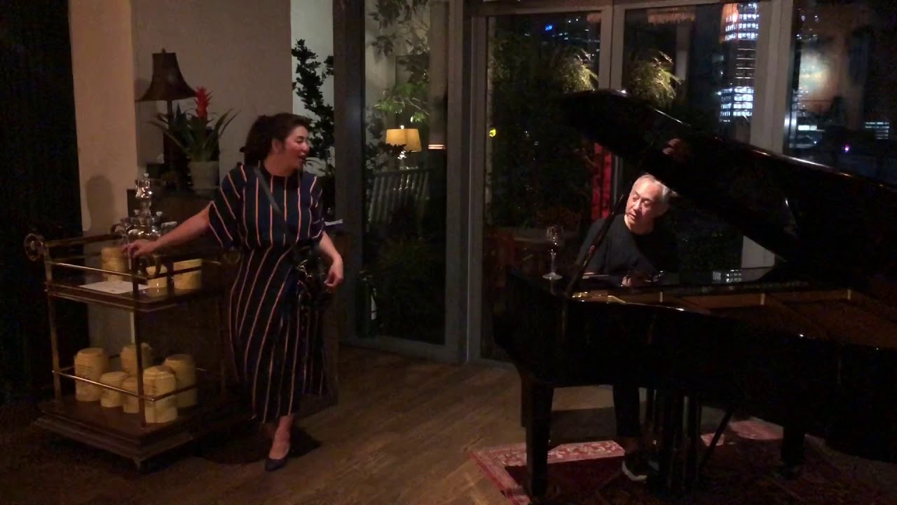 On The Spot Number ni Songbird REGINE Velasquez with Maestro LOUIE Ocampo on the Piano!