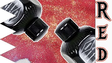 Diamine  Shimmer    Red Lustre Fountain Pen Ink #fountainpenink #fountainpens