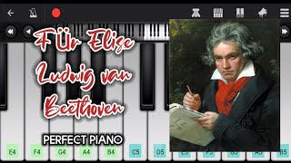 Für Elise by Beethoven • Perfect Piano App • Easy Tutorial • How to Play screenshot 2