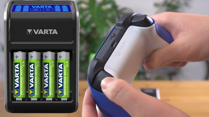 CHARGEUR ULTRA RAPIDE 4 PILES + 4 AA NiMH 2100mAh VARTA / MEGA-PILES