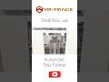 Tray Former for Small Carton Packaging #machine #packing #cartonpackaging #tray-former #shorts