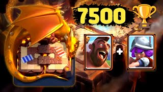Road To 7500 Trophy - Hog Cycle 2.6 - Clash Royale