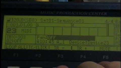 Akai MPC1000 JJOS2XL Grid Edit Demo