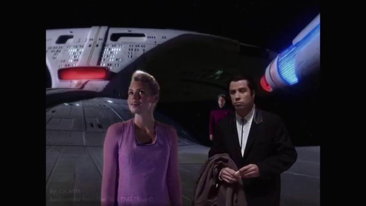 Confused Travolta Meets Q - Star Trek - YouTube