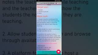 Main Task 3 User Student