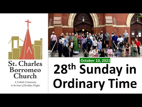 Community Mass - 29th Sunday in Ordinary Time