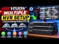 Hikvision 64CH NVR Setup with Multiple NVRs | CCTV Project Installation