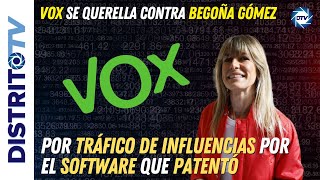 🔴Vox se querella contra Begoña Gómez por tráfico de influencias por el software que patentó🔴 screenshot 5