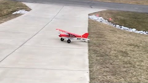 E Flite Maule M7 STOL demonstration and full flight