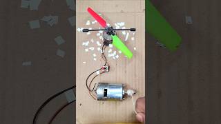 I Turned a 775 DC Motor Generator Powering Into Helicopter Propeller!