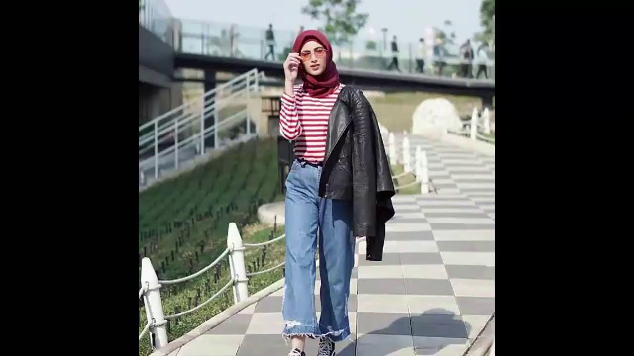  Style Hijab Kekinian Untuk Anak Muda Hits 2019 YouTube